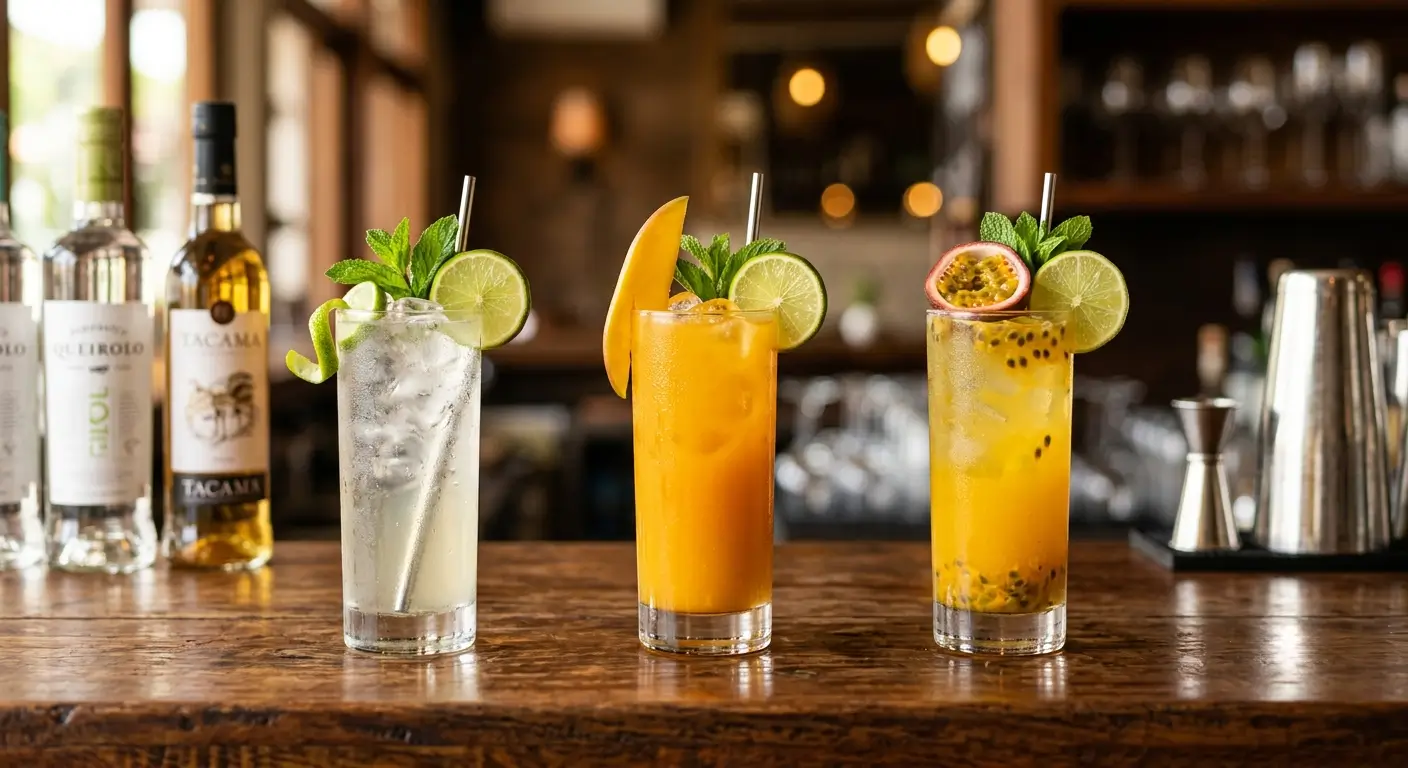 Nativa Bistro chilcanos cocktails