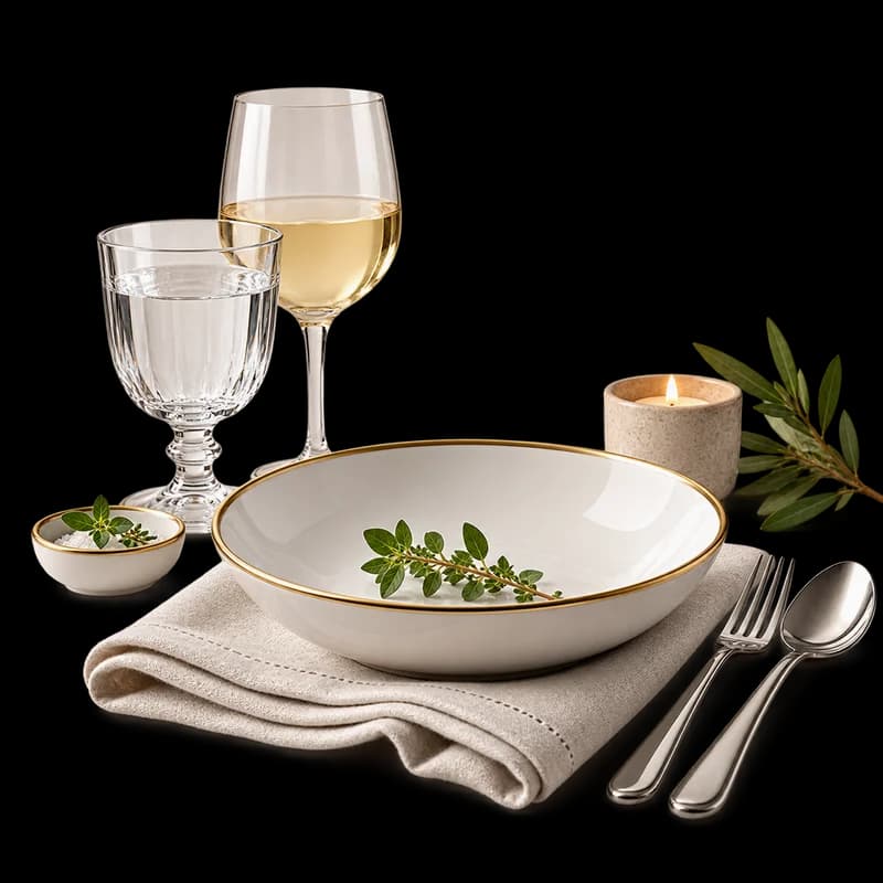 Hands serving representing hospitality